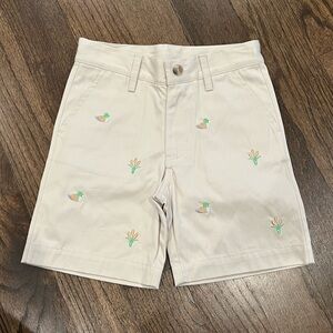 Embroidered Beige Shorts NWOT TBBC